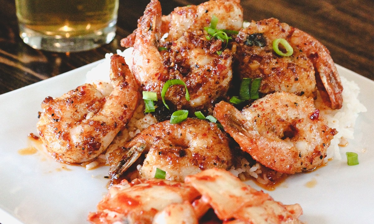 Spicy Kimchi Shrimp