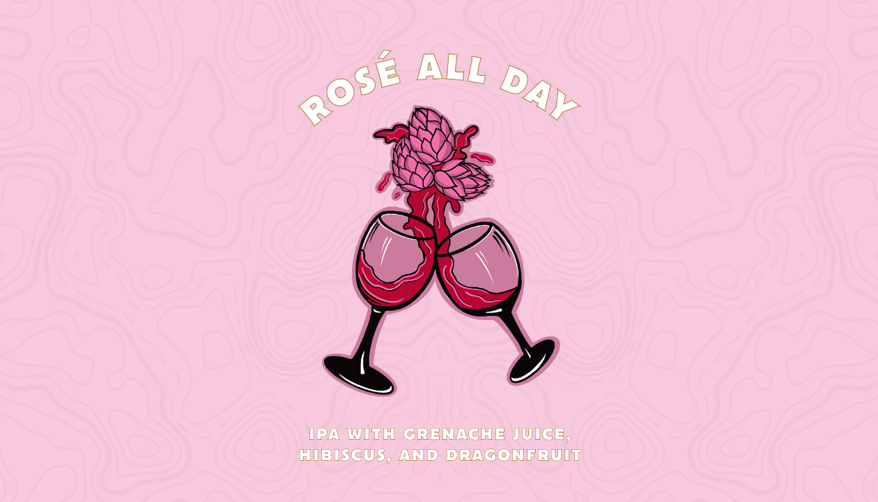 Rosé All Day 25oz CROWLER
