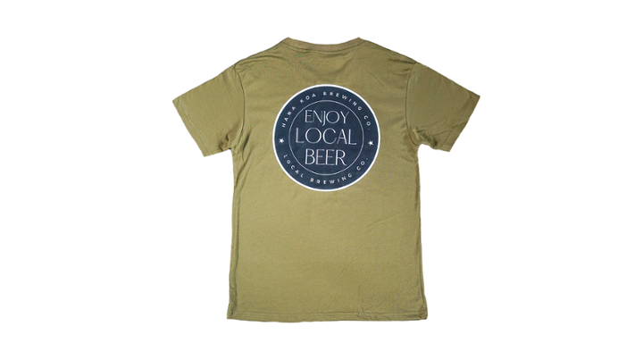 Enjoy Local Beer T-shirt - Green