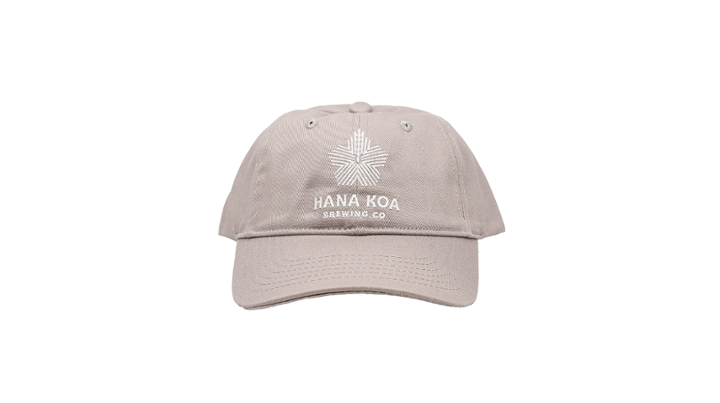 Gray HK Logo Dad Hat