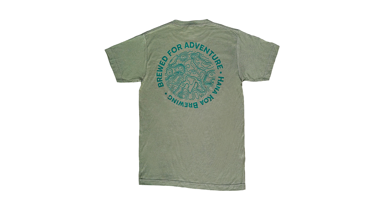 Green Brewed For Adventure T-shirt