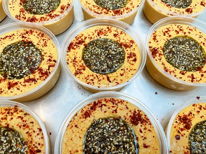 Hummus with Zaatar