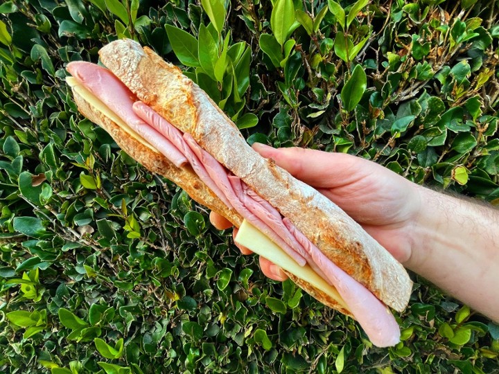 Truffle Ham & Gruyere Baguette