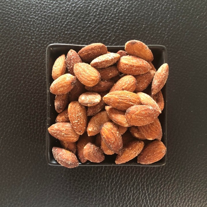 roasted local almonds