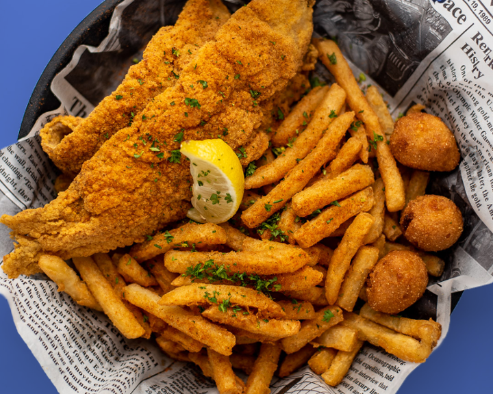 Fried Whiting Platter