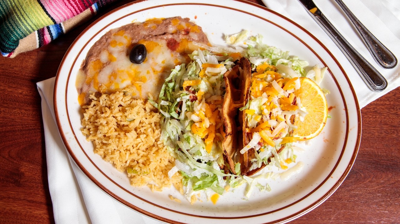 #5 El Taquero - Two Tacos