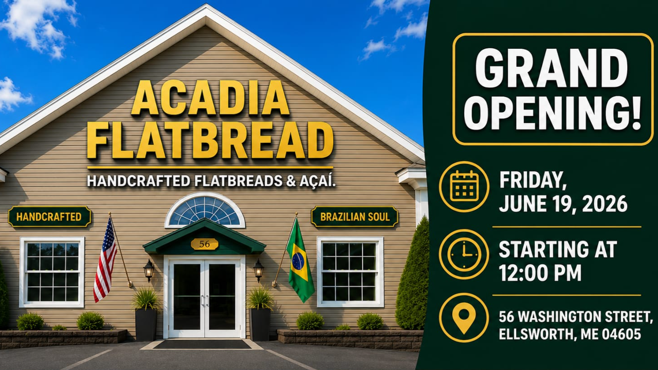 Acadia Flatbread Brazilian Soul 56 Washington Street