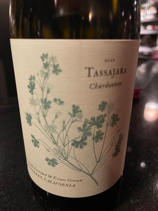 ***Tassajara Chardonnay, 2022, Monterey, California