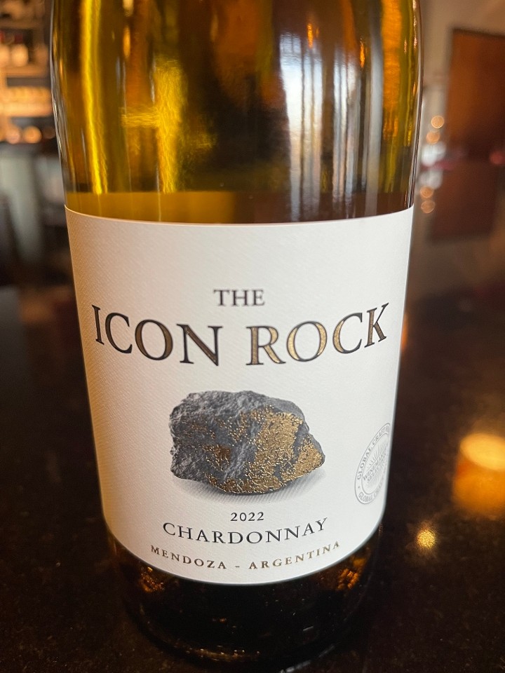 ***The Icon Rock Chardonnay, 2022, Mendoza, Argentina