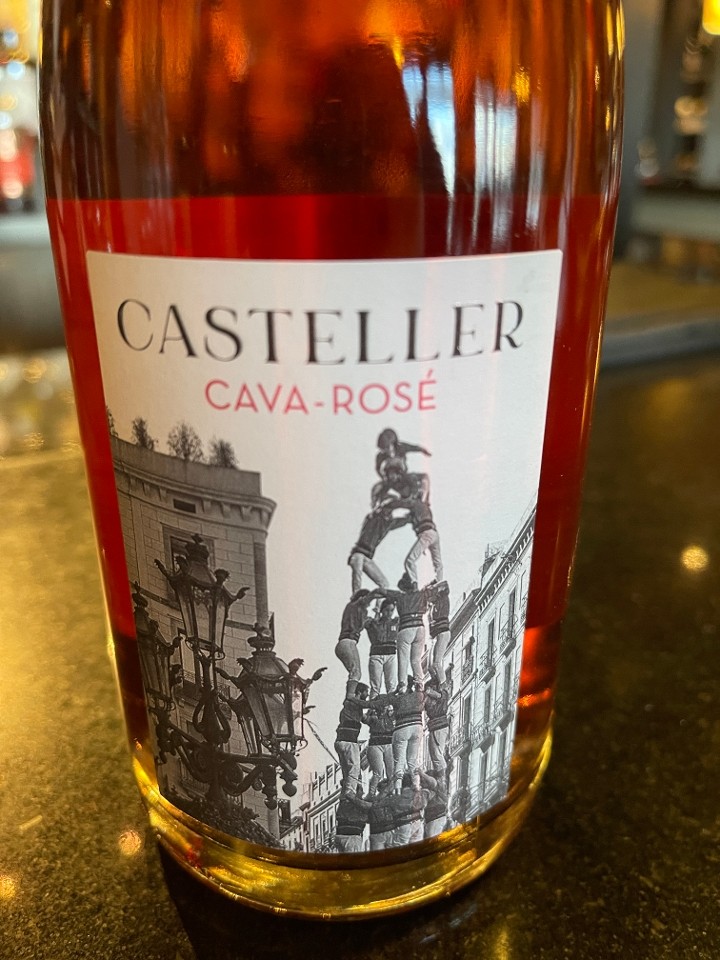 ***Casteller Cava Rosé, NV, Penedes, Spain