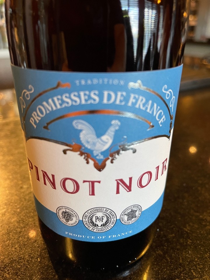***Promesses Pinot Noir, 2022, Vin de France