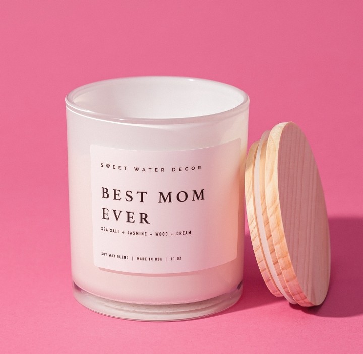 "BEST MOM EVER" CANDLE