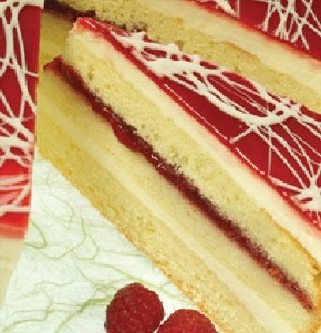 Limoncello & Raspberry Cake