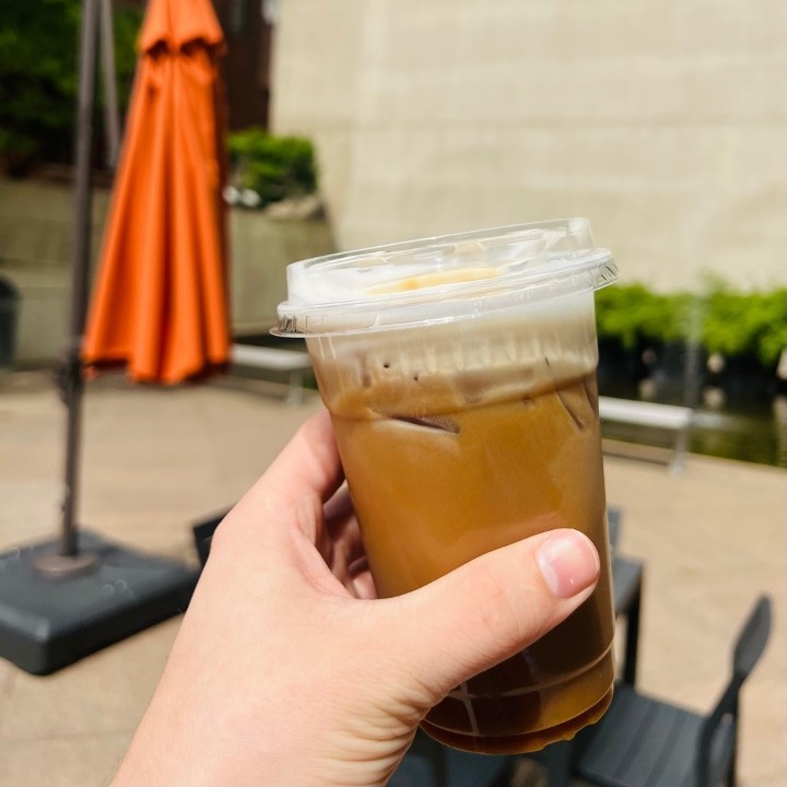 Iced Chai Charged Macchiato