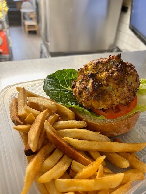 Crab Cake Sandwich