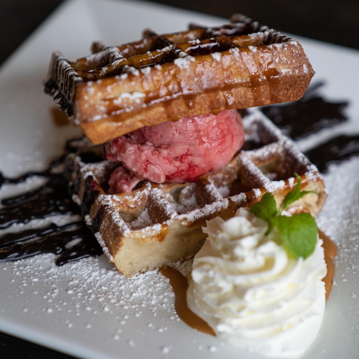 Waffle Gelato Sandwich