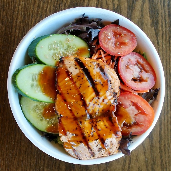 Teriyaki Salmon Salad