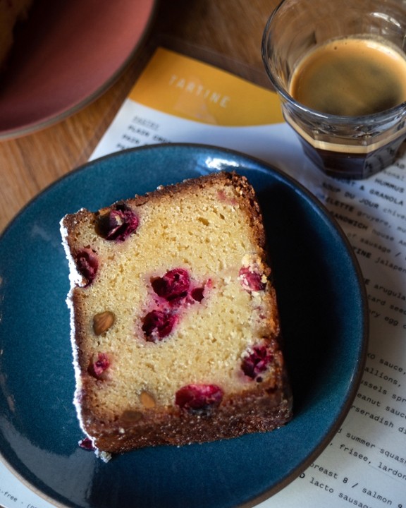 PETITE LEMON PISTACHIO CRANBERRY TEA CAKE