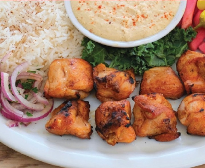 # 8 Grilled Chicken Kabab