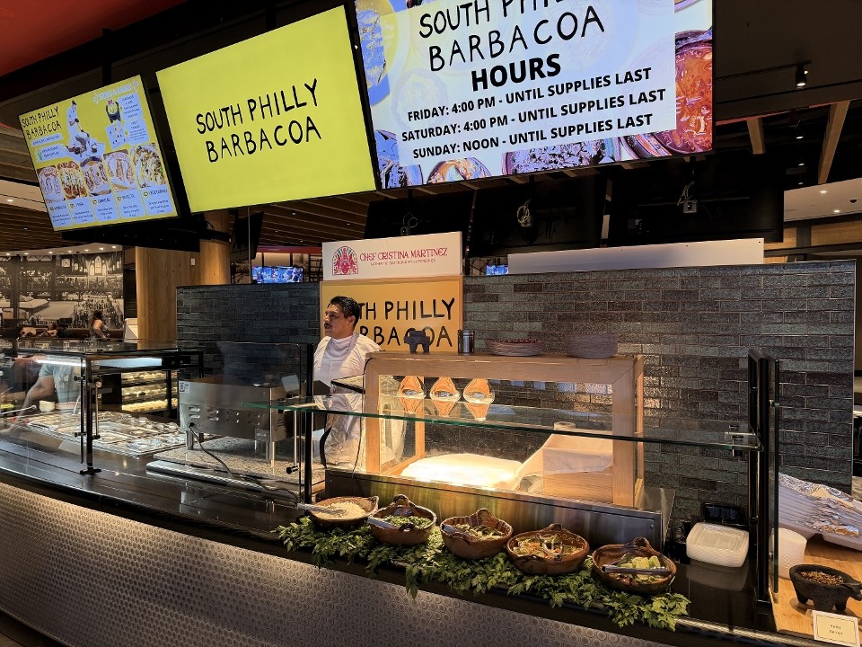 South Philly Barbacoa Pop Up Live! Casino 1134 S 9TH ST