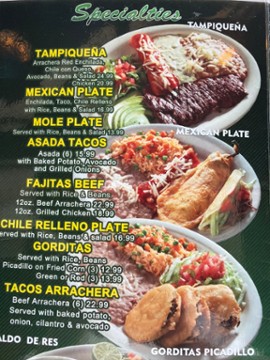 Frontera Mexican Restaurant — EM 1613 N Zaragoza Suite 203-204