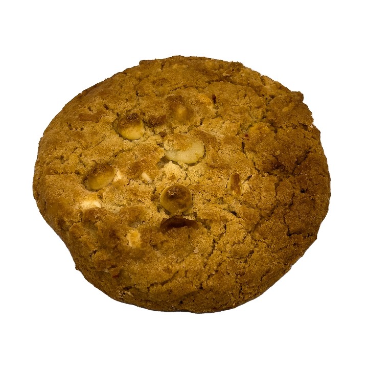 White Choc Mac Nut Cookie