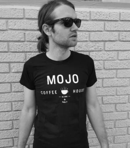 L Black Mojo Logo Shirt