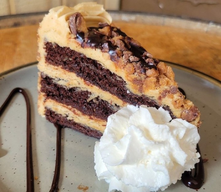 Chocolate Reese's Peanut Butter cake