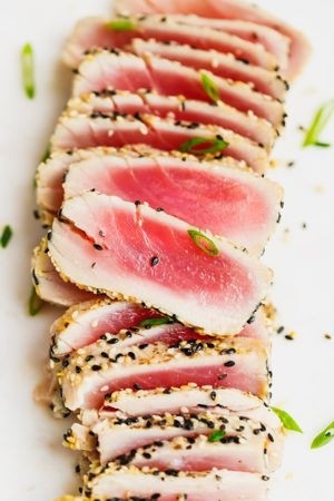 Ahi Tuna (Served Rare) (gf)