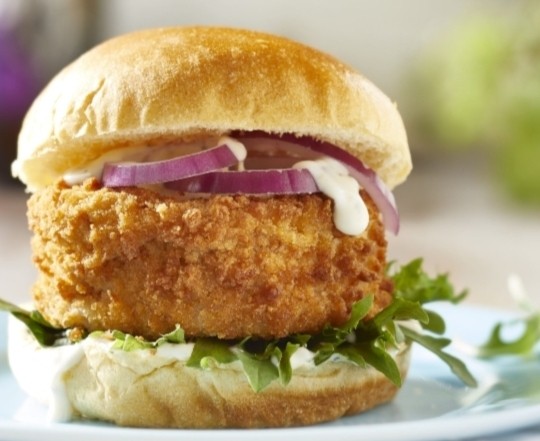 Fish Cake Sandwich