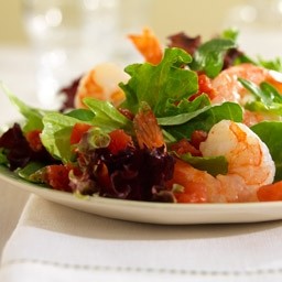 House Salad w/ Shrimp (gf)