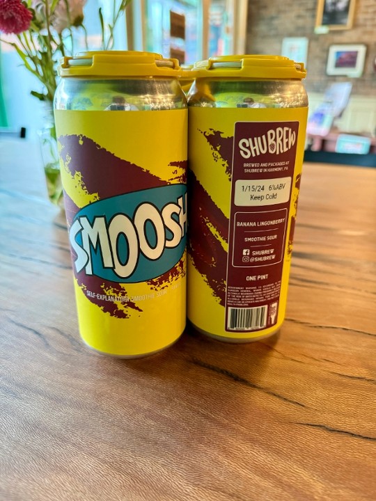 4-Pack Smooshie Banana Lingonberry Fruited Sour