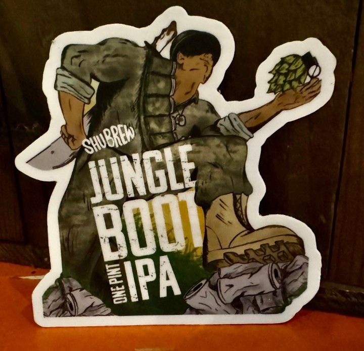 Jungleboot sticker