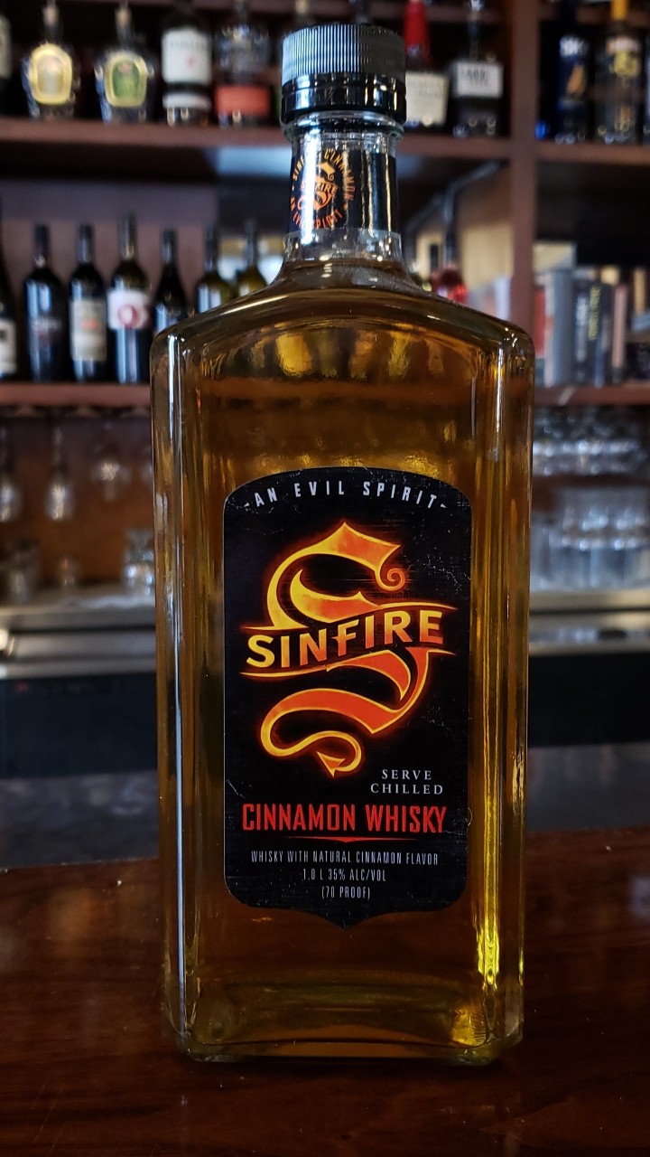 Sinfire Cinnamon Whiskey 1L