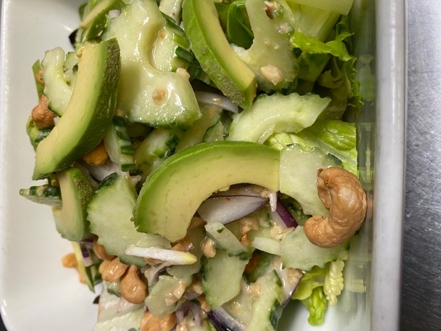 English Cucumber & Avocado Salad