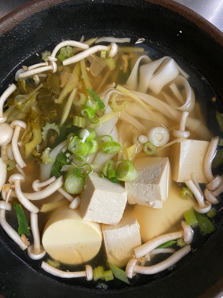 Soft Tofu Noodle Soup