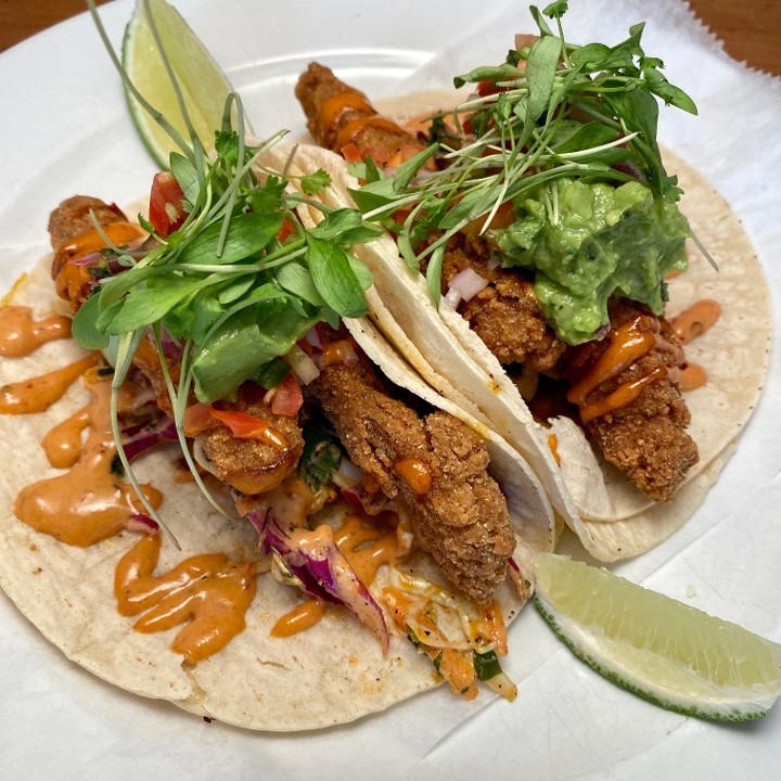 Baja Oyster Tacos