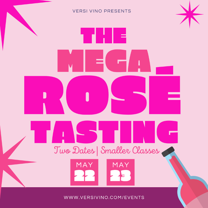 Thurs. May 23: Mega Rosé Tasting Class