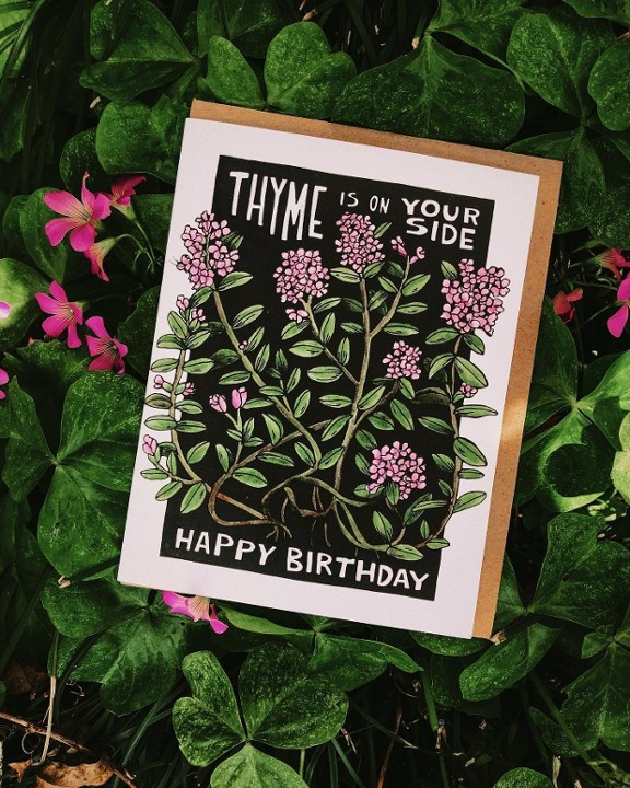 I Hope Thistle Cheer You Up Card