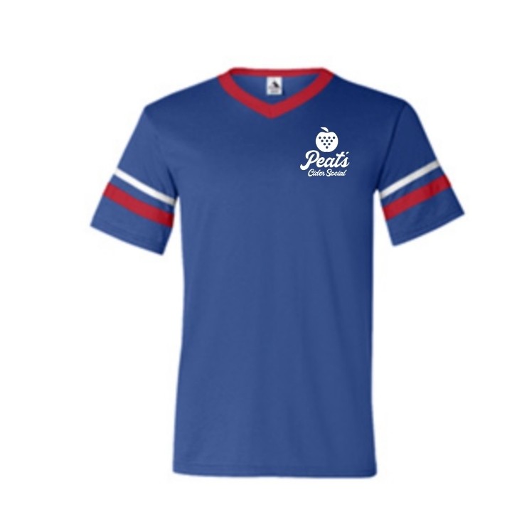 PCS Jersey Tee - Red, White + Blue