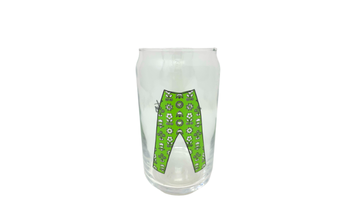 Green Pants Glass