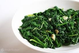 GF Sautéed Spinach