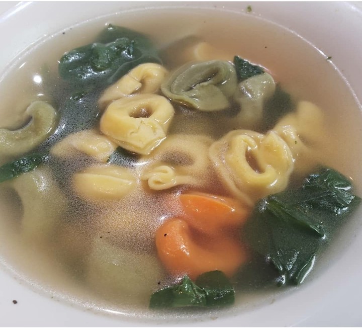Tortellini & Spinach Soup