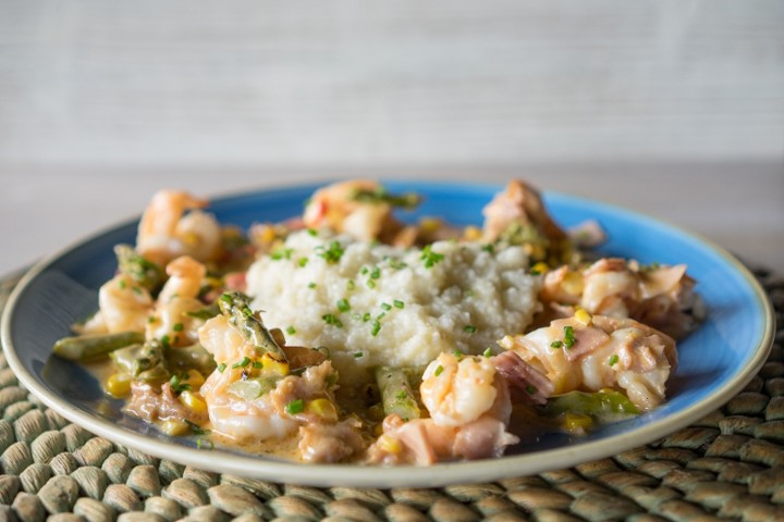 Beachy Shrimp & Grits