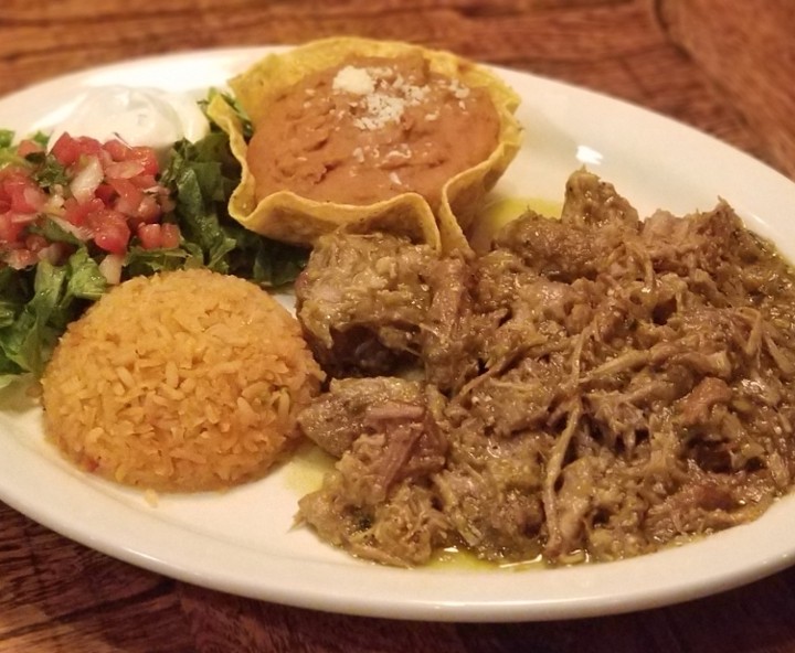 Carnitas en Salsa Verde