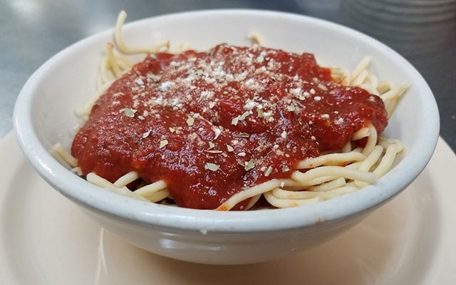 Side Dish of Spaghetti