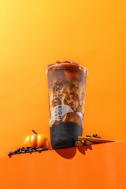 Pumpkin Spice Espresso Latte w/Boba