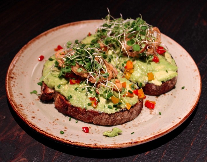 Avocado Bruschetta