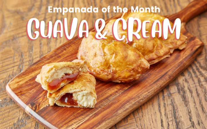 Empanada of the Month - Guava & Cream (v)