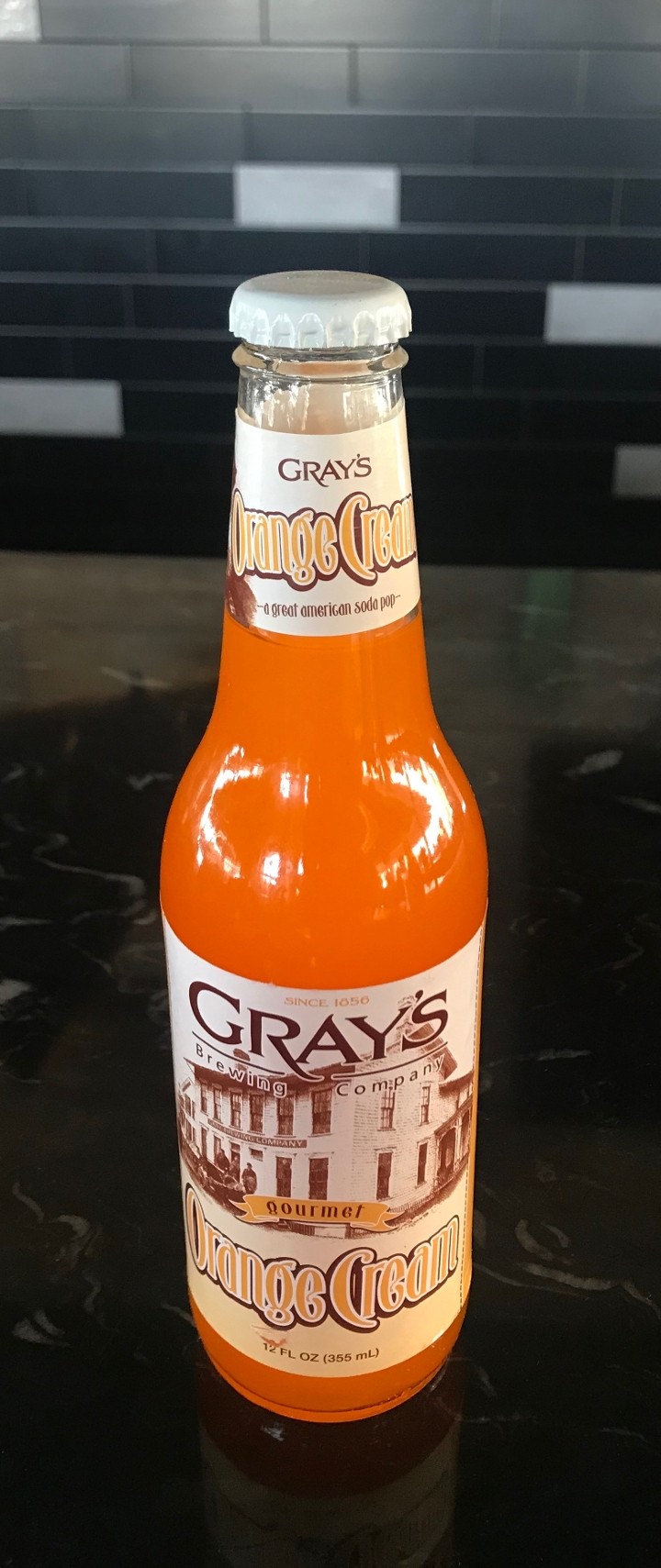Gray's Orange Cream Soda
